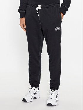 New Balance New Balance Teplákové nohavice NB Essentials Sweatpant MP33509 Čierna Regular Fit