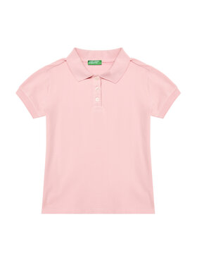 United Colors Of Benetton United Colors Of Benetton Polo särk 3WG9C300O Roosa Regular Fit