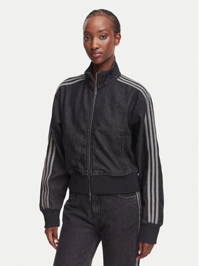 adidas adidas Jopa Firebird Denim Tracktop IB6917 Črna Regular Fit
