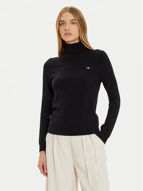 Gant Gant Dolčevita 4805263 Crna Regular Fit