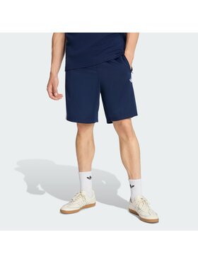 adidas adidas Szorty materiałowe 159247 Błękitny Regular Fit
