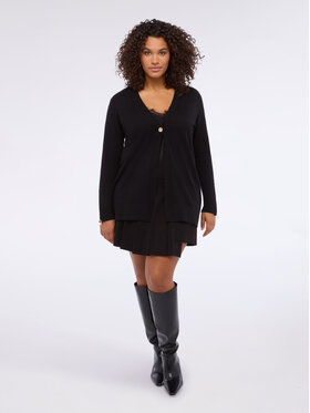 Fiorella Rubino Fiorella Rubino Sweter M010L008258N033 Czarny Regular Fit