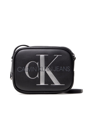 Calvin Klein Jeans Calvin Klein Jeans Handtasche Sculpted Camera Bag Silver K60K608376 Schwarz