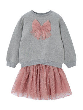 Mayoral Mayoral Komplet bluza i spódniczka 4936 Różowy Regular Fit