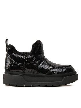 Guess Guess Polokozačky Uniea FLFUNE FAM10 Černá