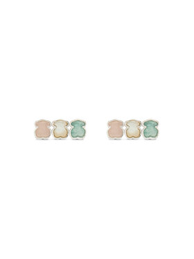 TOUS TOUS Kolczyki Icon Color 1002076300 Srebrny