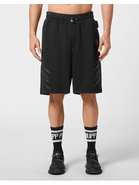 Plein Sport Plein Sport Pantaloncini 3975 Nero Jogger Fit