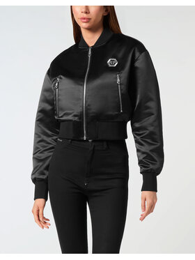 PHILIPP PLEIN PHILIPP PLEIN Bunda bomber 26399 Černá Regular Fit