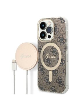 Guess Guess Etui na telefon Bundle Pack Brązowy
