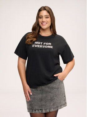 Fiorella Rubino Fiorella Rubino T-shirt G014L009403N033 Nero Over Fit