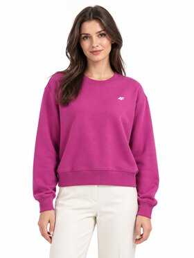 4F 4F Felpa 4FWAW26TSWSF2672-54S Rosa Regular Fit