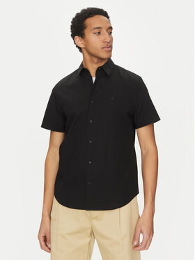 Calvin Klein Calvin Klein Πουκάμισο Classic LV04LB125G Μαύρο Regular Fit