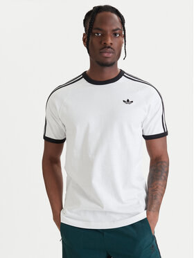 adidas adidas Tricou 3-Stripes KE3537 Alb Regular Fit
