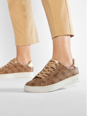 Guess Guess Tenisice Beckie FL7BKI FAL12 Smeđa