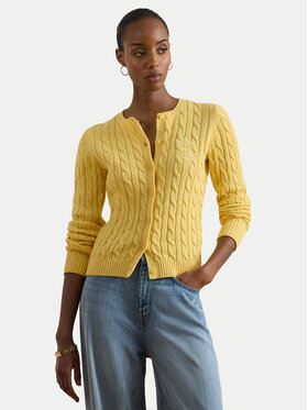 LAUREN RALPH LAUREN LAUREN RALPH LAUREN Kardigán 200932225016 Sárga Regular Fit