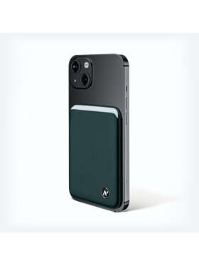napo gloves napo gloves Etui na karty kredytowe iPhone 13, 14, 15, 16 Zielony