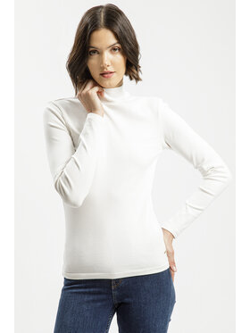 Cross Jeans Cross Jeans Longsleeve 56213-028 Beżowy Regular Fit