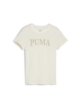 Puma Puma T-Shirt 679387 Biały Regular Fit