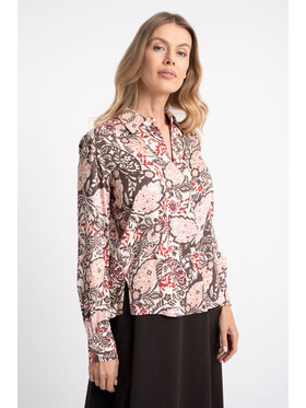 CLICK CLICK Koszula 10-6983 Różowy Comfortable Fit