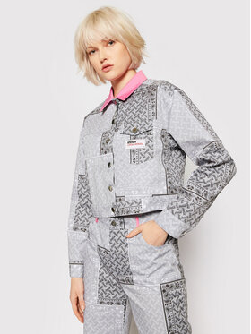Local Heroes Local Heroes Prehodna jakna COCA-COLA Patchwork LHCCJ002 Siva Regular Fit