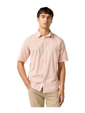 Wrangler Wrangler Koszula 112362758 Pomarańczowy Regular Fit
