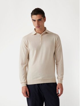 Guess Guess Sweter 170951 Beżowy Classic Fit