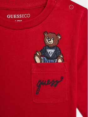 Guess Bluza I4BI00 I3Z13 Rdeča Regular Fit