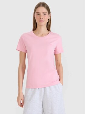 4F 4F T-shirt FWMM00TTSHF2356-56S Rosa Regular Fit