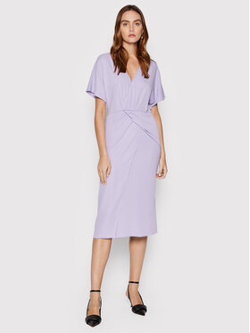 Nissa Nissa Cocktail obleka RZ12997 Vijolična Regular Fit