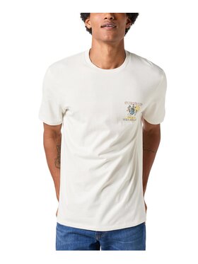 Wrangler Wrangler T-Shirt 112350446 Biały Regular Fit