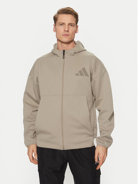 adidas adidas Džemperis Z.N.E. JC5495 Smėlio Regular Fit