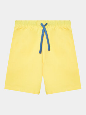 United Colors Of Benetton United Colors Of Benetton Szorty sportowe 3BL0G900Q Żółty Regular Fit