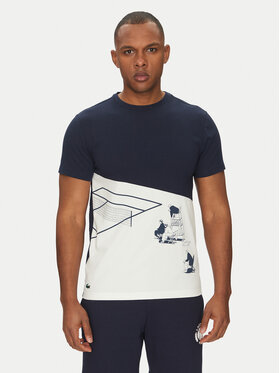 Lacoste Lacoste Tricou TH0031 Bleumarin Regular Fit