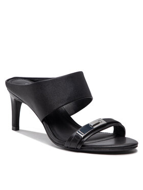 Calvin Klein Calvin Klein Παντόφλες Essentia Mule Sndl W/Hdw 70-Lth HW0HW01188 Μαύρο
