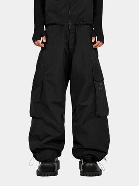 MADE BY SOCIETY MADE BY SOCIETY Spodnie materiałowe RAW Pants - P17773 Czarny Basic Fit
