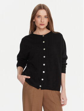 Kontatto Kontatto Cardigan 3M0978C Negru Relaxed Fit