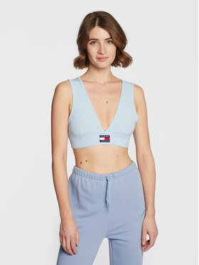 Tommy Jeans Tommy Jeans Sutien Bralette Badge DW0DW14883 Albastru
