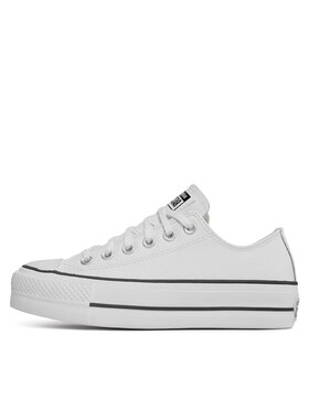 Converse Modne Superge Ctas Lift Clean Ox 561680C Bela