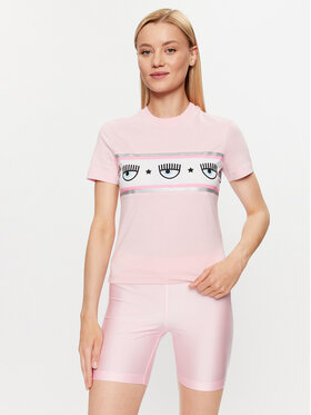 Chiara Ferragni Chiara Ferragni T-Shirt 74CBHF03 Růžová Regular Fit