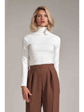 FIGL FIGL Halenka M729 Bílá Slim Fit