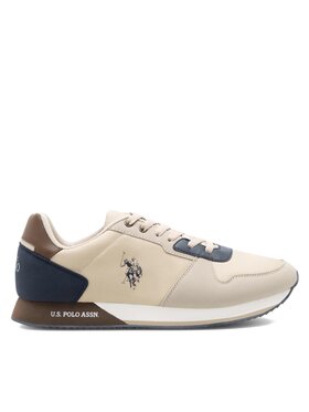 U.S. Polo Assn. U.S. Polo Assn. Сникърси NOBIL011M/CNH1 Бежов