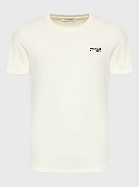 Manuel Ritz Manuel Ritz T-Shirt 3332M552 223848 Béžová Regular Fit