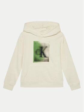 Calvin Klein Jeans Calvin Klein Jeans Суитшърт IB0IB02380 Бежов Relaxed Fit
