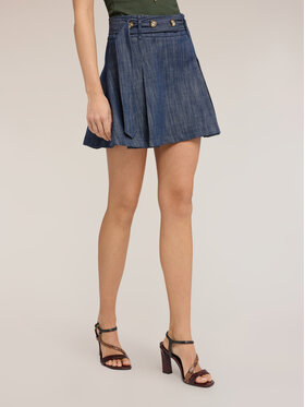 Motivi Motivi Minigonna 1091Q001283N034 Blu A-Line Fit