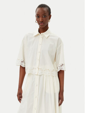 TWINSET TWINSET Риза 251TT2093 Екрю Loose Fit