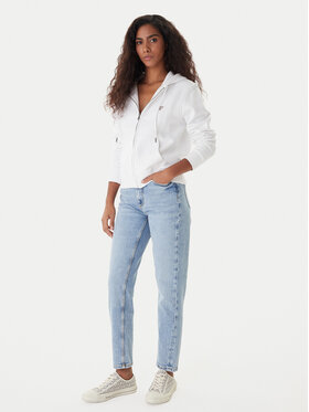 Guess Guess Jeans hlače W2YA21 D4NH6 Modra Mom Fit