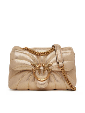PINKO PINKO Rankinė Love Puff Mini Cl PE 25 PLTT 100039 A27F Auksinė