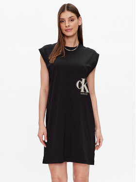 Calvin Klein Jeans Calvin Klein Jeans Vestito da giorno J20J221484 Nero Regular Fit