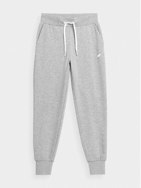 4F 4F Pantaloni trening 4FSS23TTROF229 Gri Regular Fit
