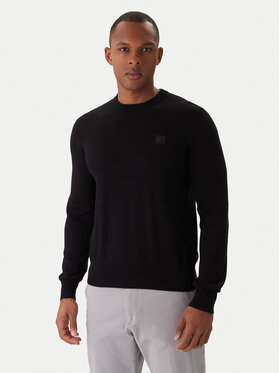 BOSS BOSS Sweter Kanovano_S 50527583 Czarny Regular Fit